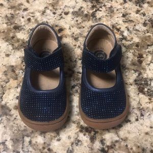 Livie and Luca blue sparkle shoes